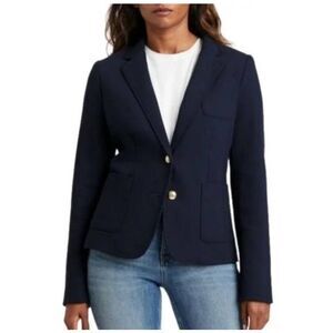 Banana Republic Women's Single Breasted Long Sleeve Blazer Black Size 4P